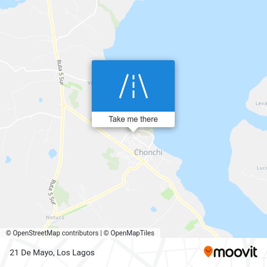 Mapa de 21 De Mayo
