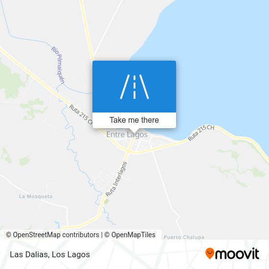Mapa de Las Dalias