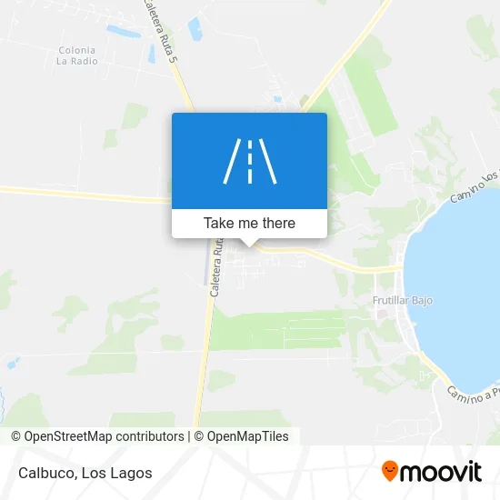Calbuco map
