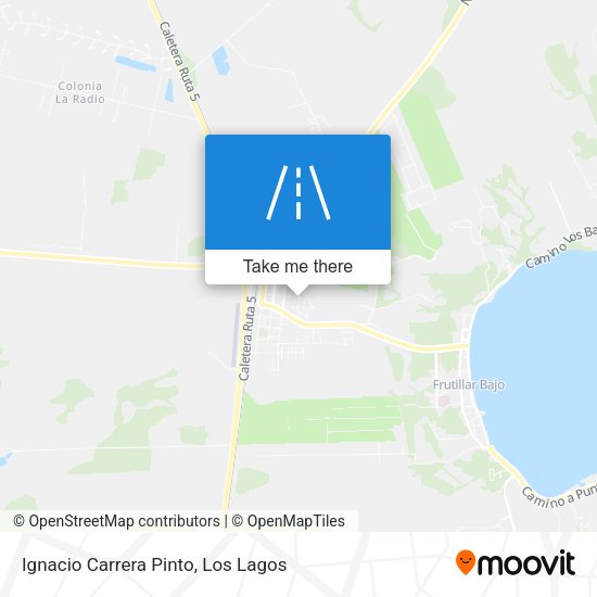 Ignacio Carrera Pinto map