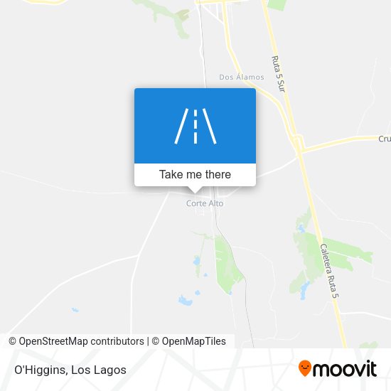 Mapa de O'Higgins