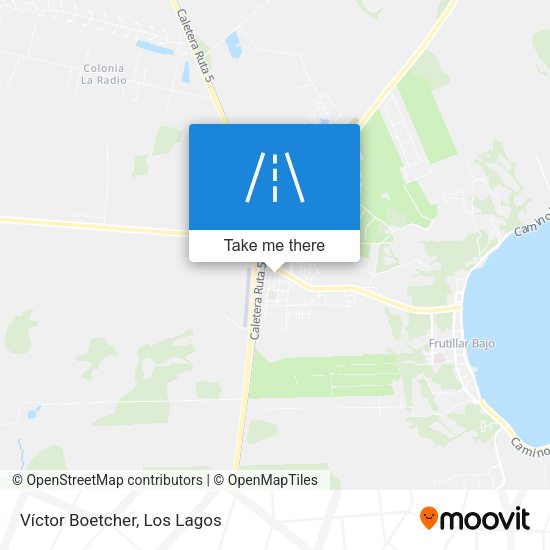 Víctor Boetcher map