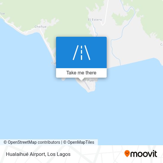 Mapa de Hualaihué Airport