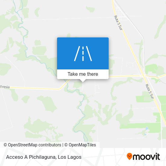 Mapa de Acceso A Pichilaguna