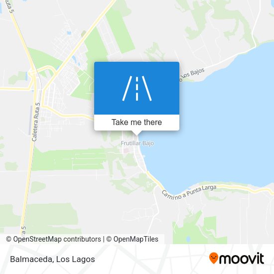 Mapa de Balmaceda