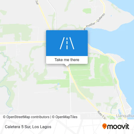Caletera 5 Sur map