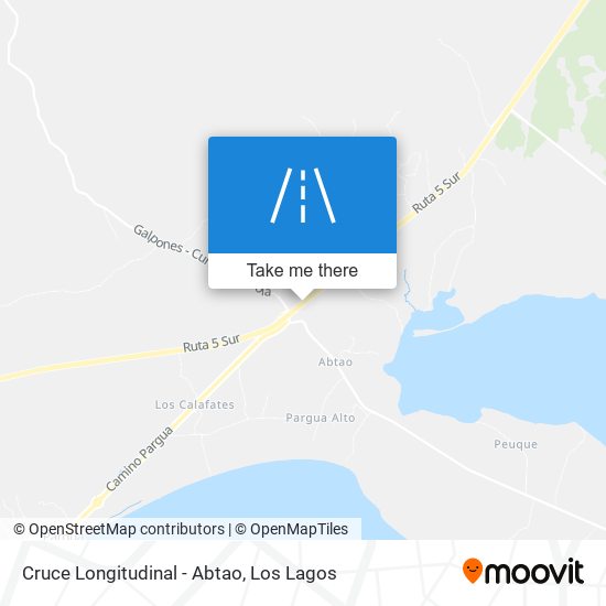 Cruce Longitudinal - Abtao map
