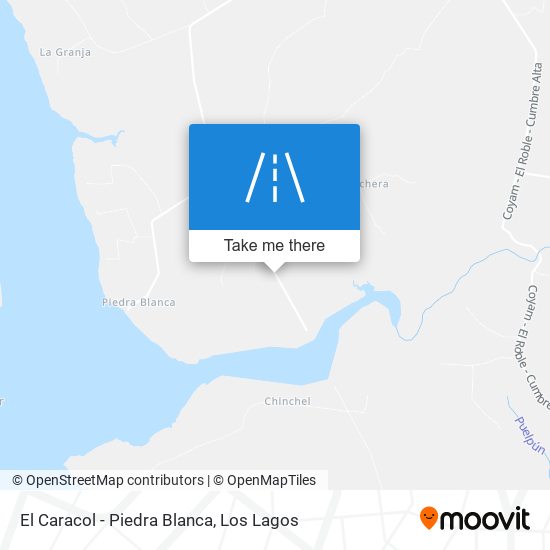 El Caracol - Piedra Blanca map