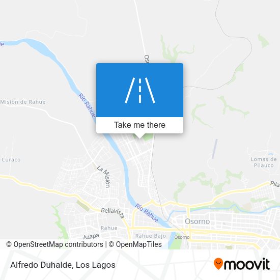 Mapa de Alfredo Duhalde