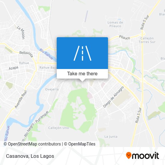 Mapa de Casanova