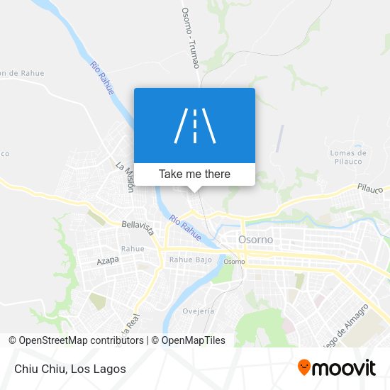 Mapa de Chiu Chiu