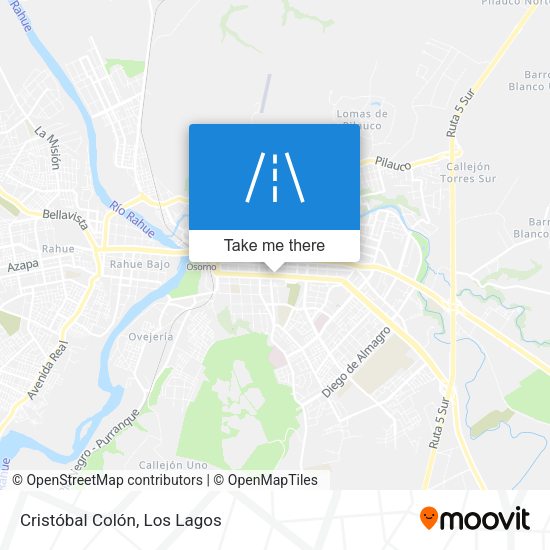 Cristóbal Colón map