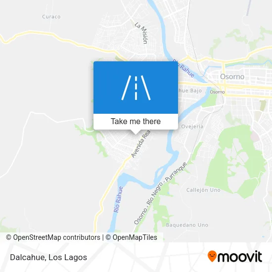Dalcahue map