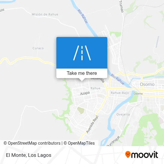 El Monte map