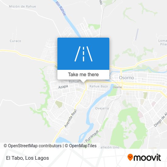 Mapa de El Tabo