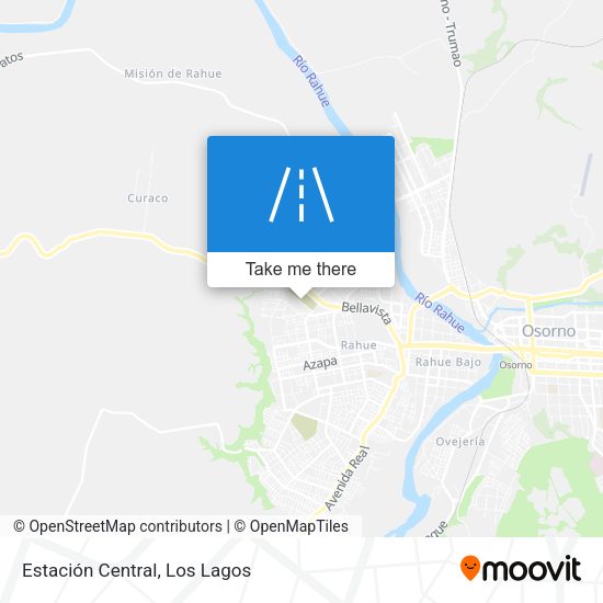 Estación Central map