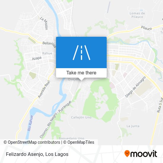 Mapa de Felizardo Asenjo