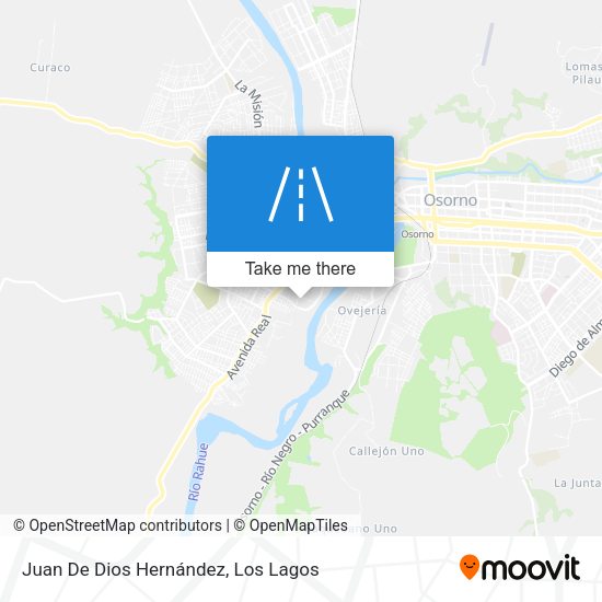 Mapa de Juan De Dios Hernández