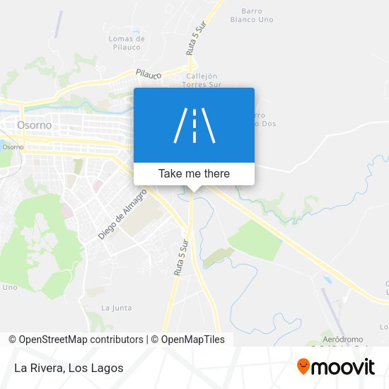 Mapa de La Rivera