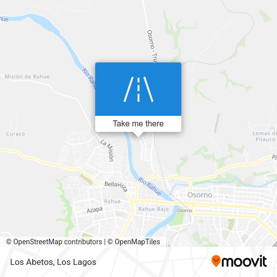 Mapa de Los Abetos