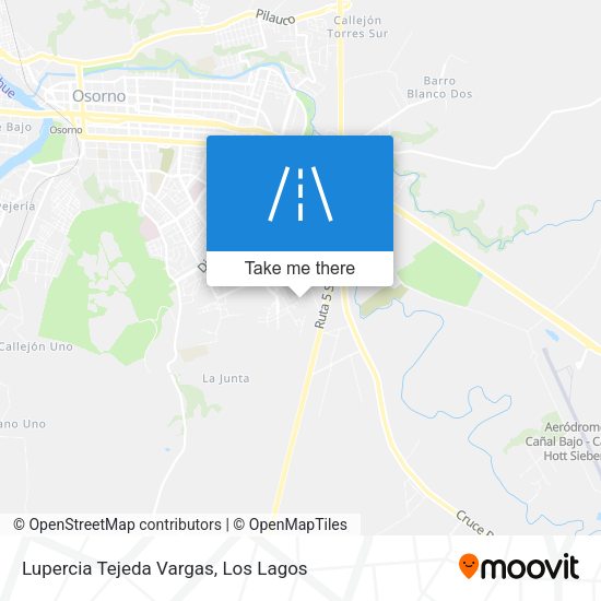 Mapa de Lupercia Tejeda Vargas