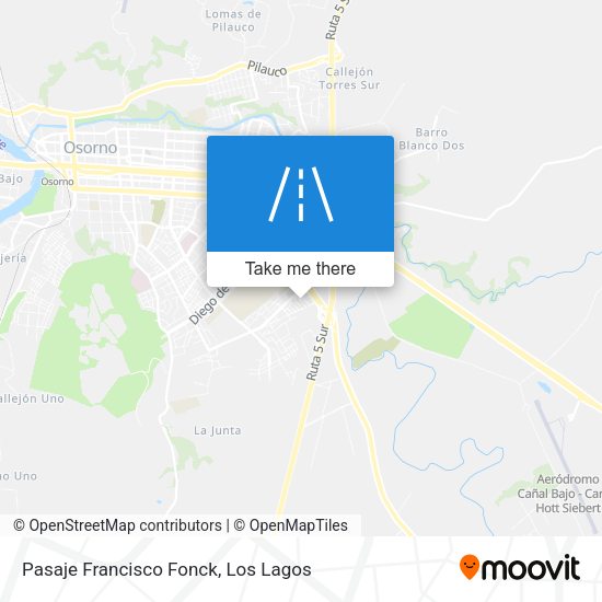 Pasaje Francisco Fonck map