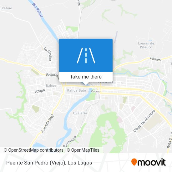Mapa de Puente San Pedro (Viejo)