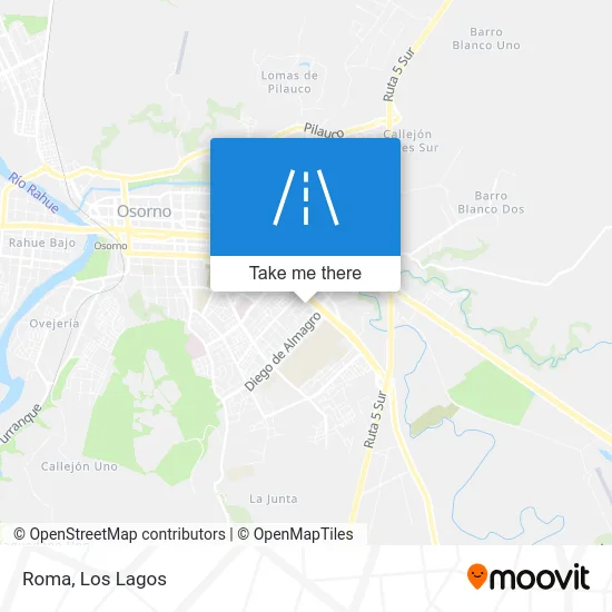 Roma map
