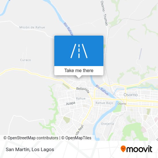 Mapa de San Martín