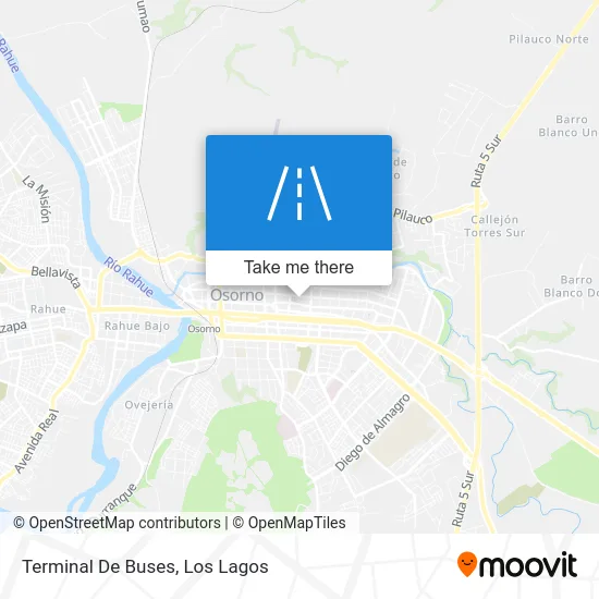 Terminal De Buses map