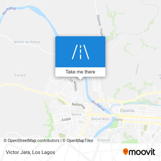 Mapa de Víctor Jara