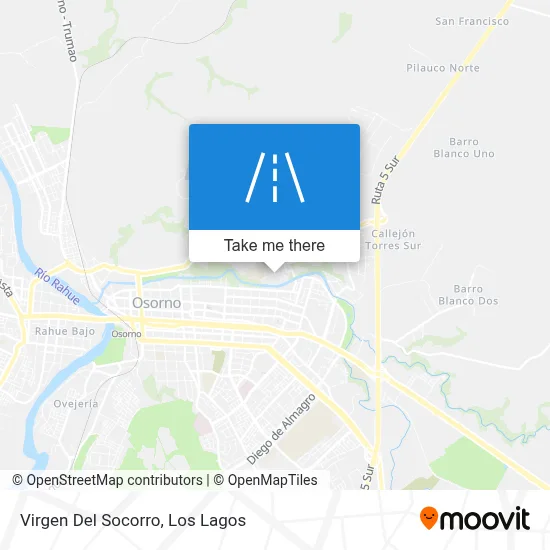 Virgen Del Socorro map