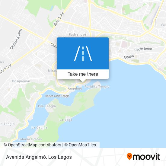 Avenida Angelmó map
