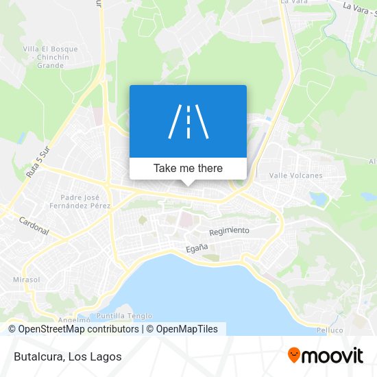 Mapa de Butalcura
