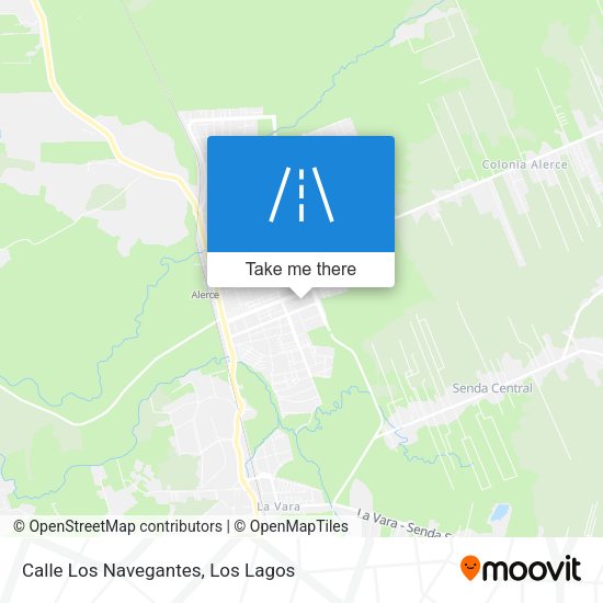 Calle Los Navegantes map