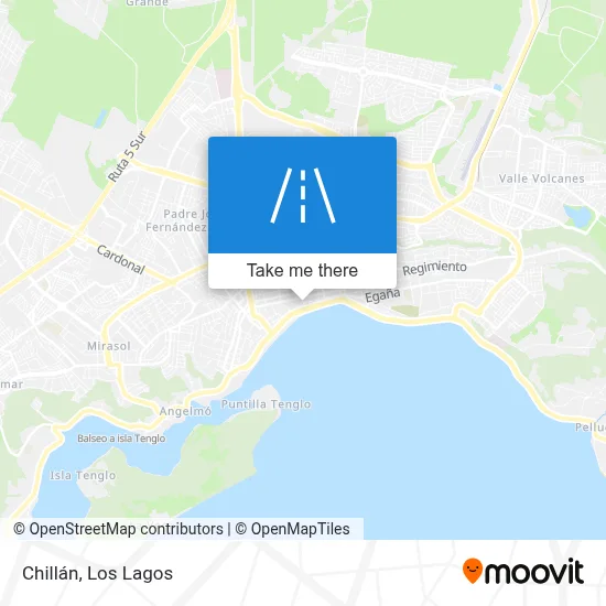 Chillán map