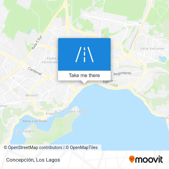 Mapa de Concepción