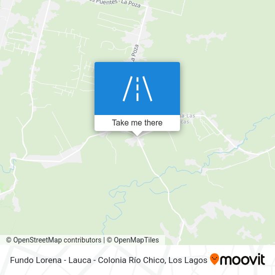 Fundo Lorena - Lauca - Colonia Río Chico map