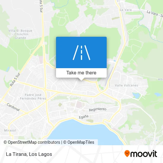 La Tirana map