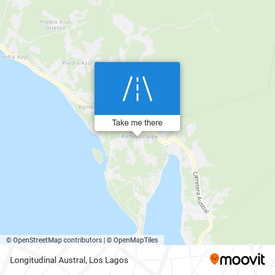 Longitudinal Austral map