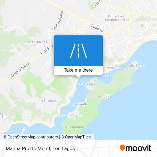 Marina Puerto Montt map