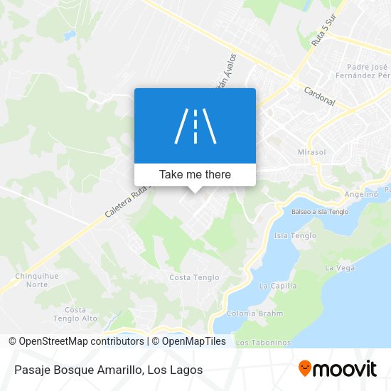 Mapa de Pasaje Bosque Amarillo