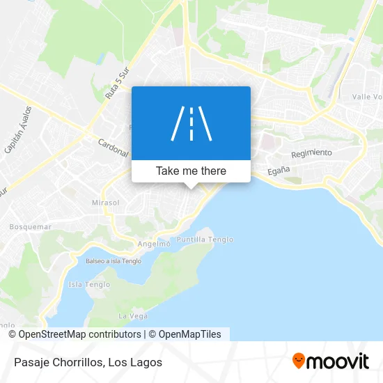 Pasaje Chorrillos map