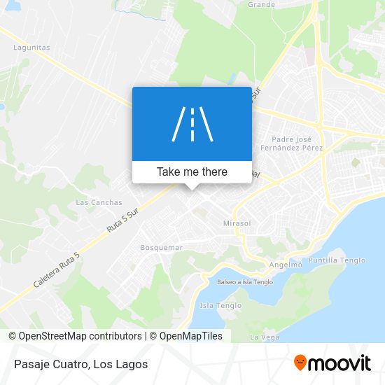 Mapa de Pasaje Cuatro