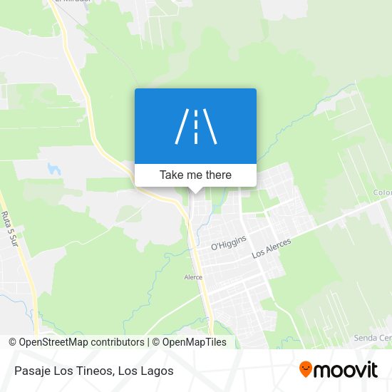 Mapa de Pasaje Los Tineos