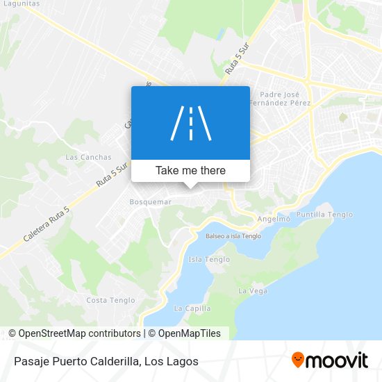 Mapa de Pasaje Puerto Calderilla