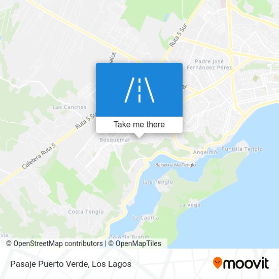Mapa de Pasaje Puerto Verde