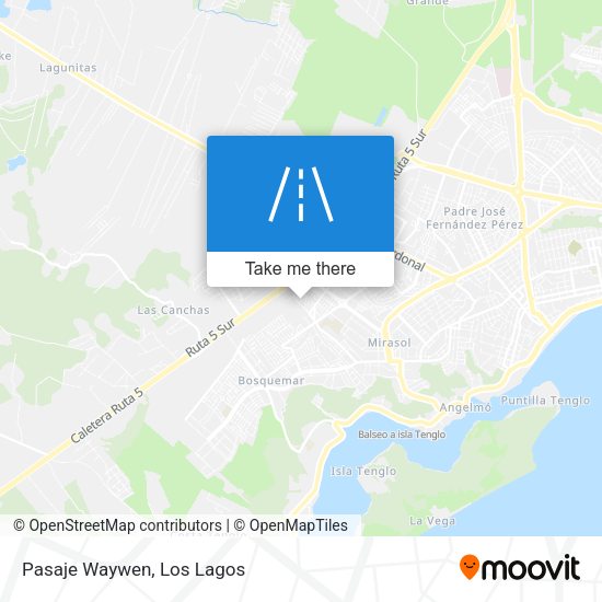 Mapa de Pasaje Waywen