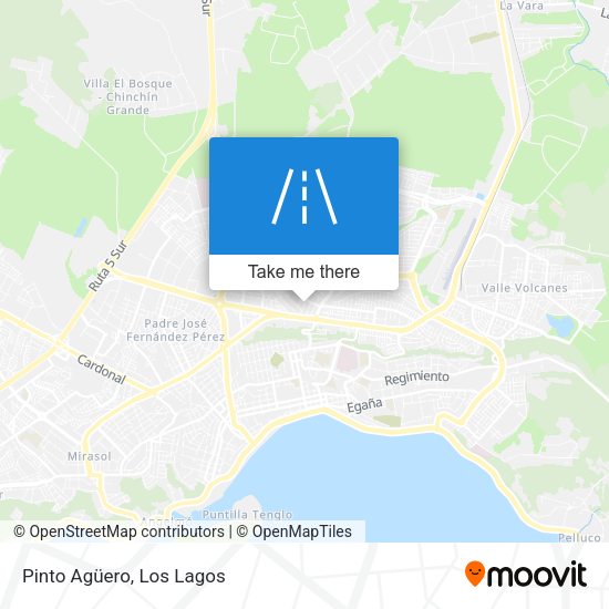 Mapa de Pinto Agüero