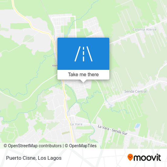Mapa de Puerto Cisne